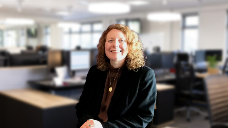 Photo of Katie, Director of Police and Public Protection Technology.