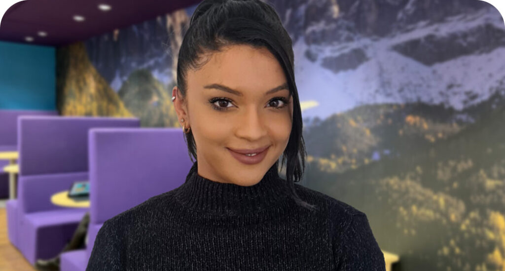 Photo of Alicia, a Home Office employee.