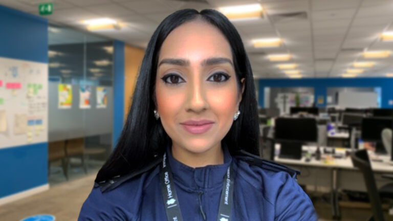 Photo of Ashia, an Immigration Officer at the Home Office.