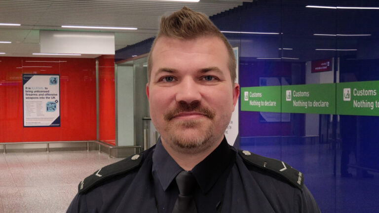 Photo of Stephen, part of the Border Force.