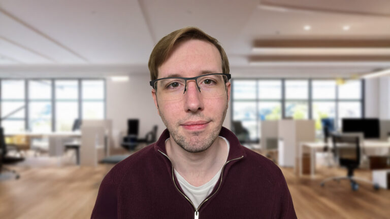Photo of Cameron, a Lead Service Desk Manager at the Home Office.