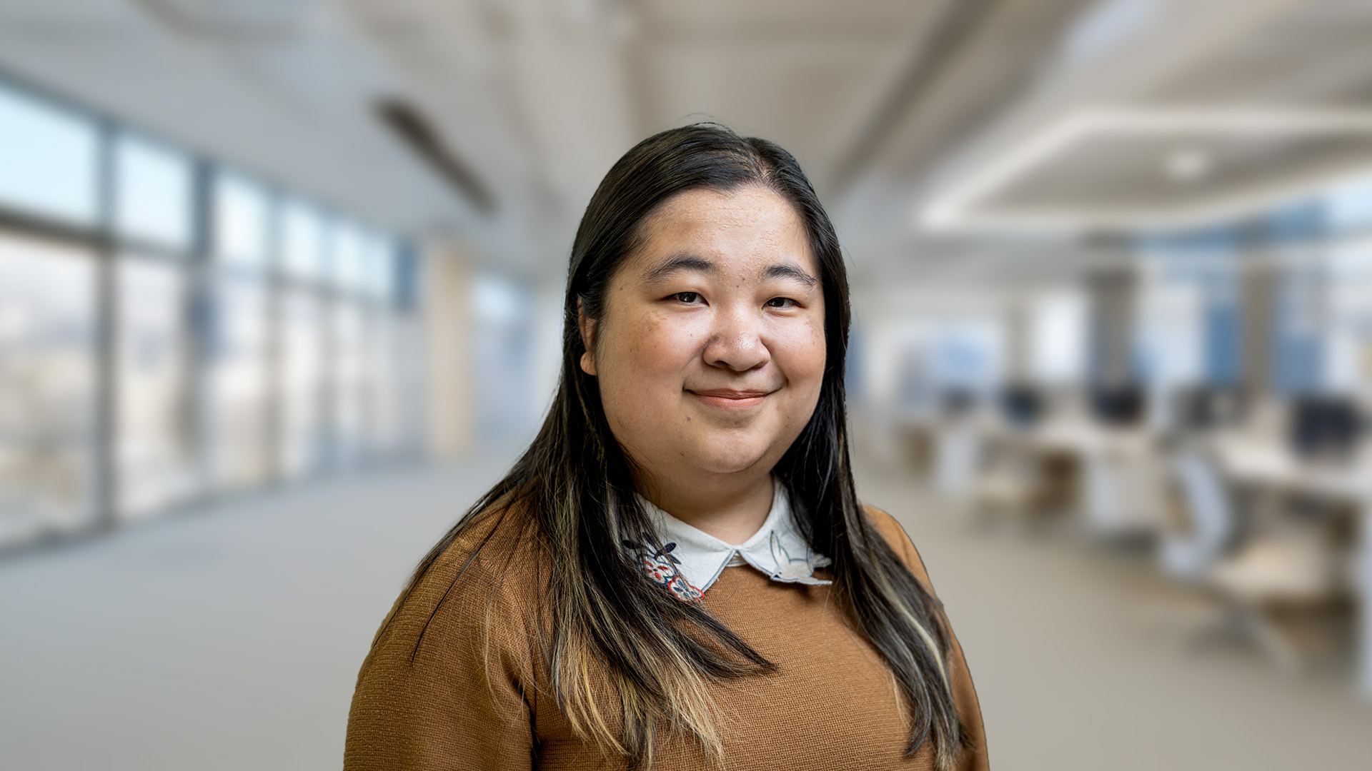 Photo of Lauren, a Senior Analyst within the Quality Assurance and Testing (QAT) profession at the Home Office.  