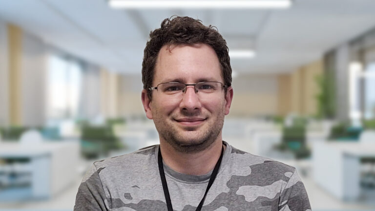Photo of Andy, an Operational Caseworker Line Manager at the Home Office.