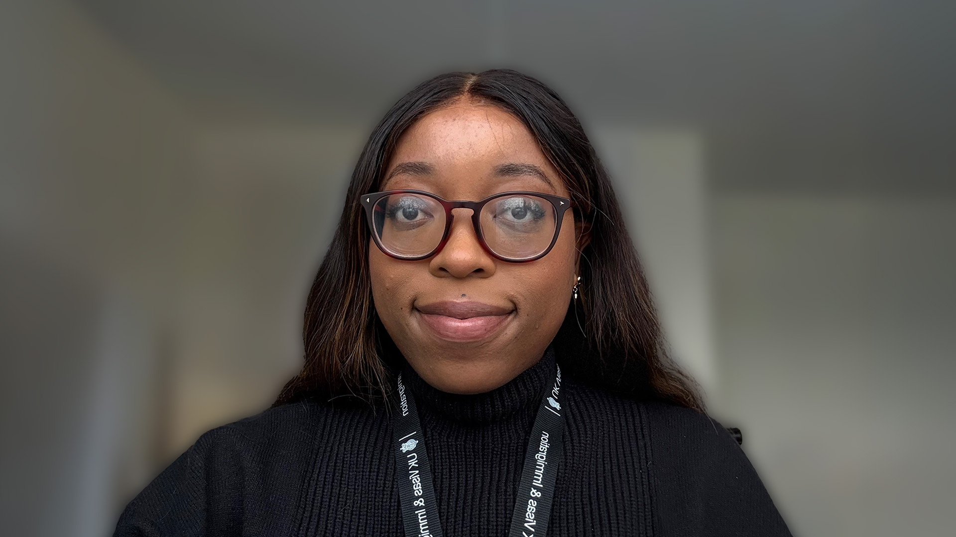 Photo of Jennipher, a Caseworker in the Resettlement Services team at the Home Office.