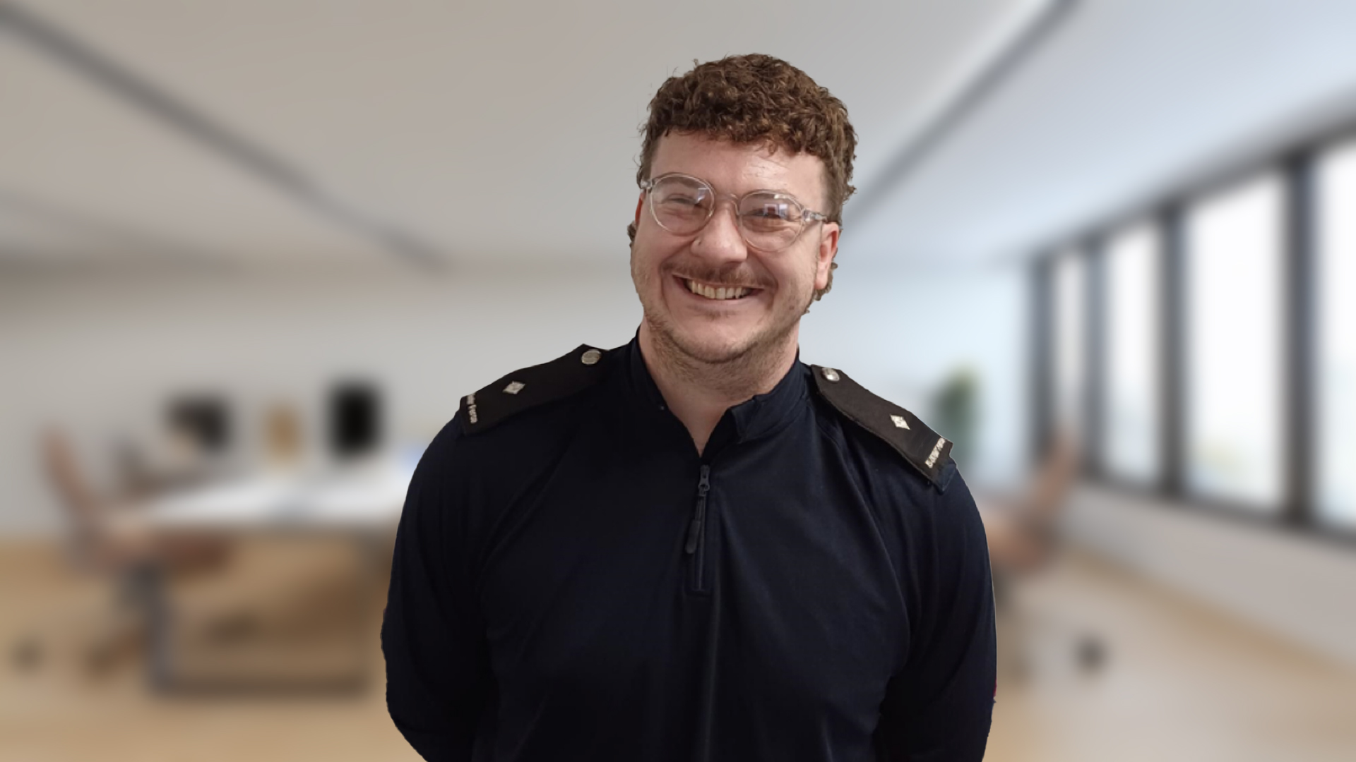 Photo of Jacob, a Border Force Officer working in the International Trade team.  