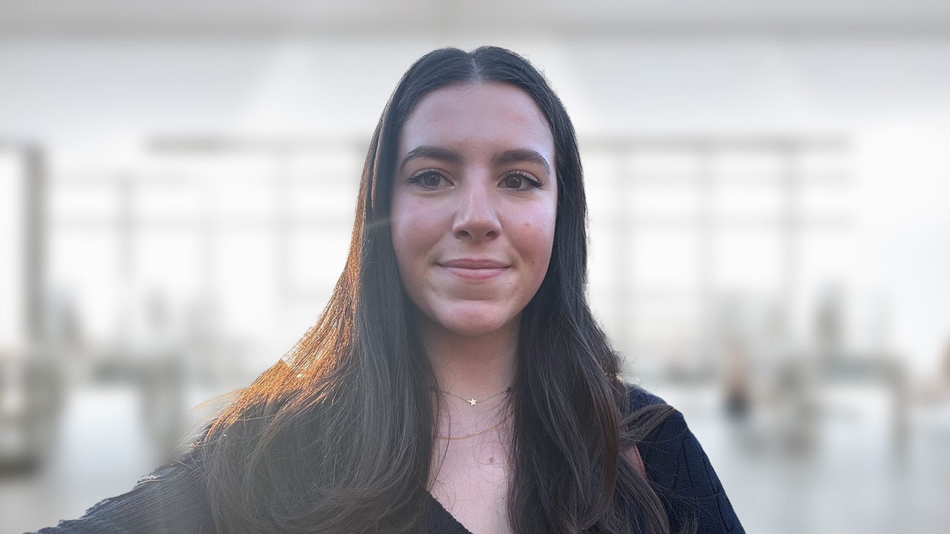 Photo of Cerys, student Social Researcher within the Irregular Migration Analysis team at the Home Office.