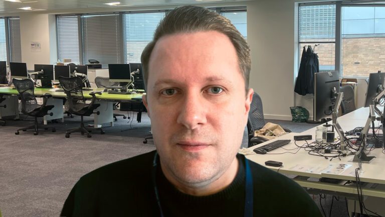 Photo of Ian, a Lead Technology Delivery Manager at the Home Office.