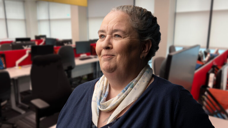 Photo of Sandra, a Home Office employee.