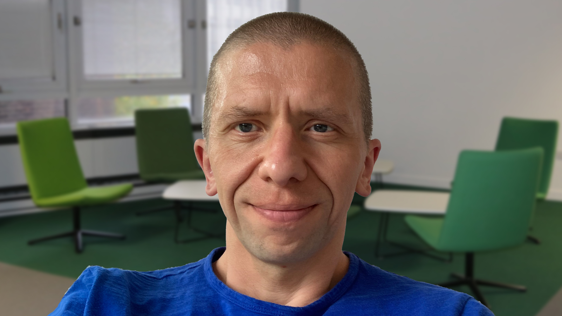 Photo of Paul, an HR Business Partner (HRBP) at the Home Office.