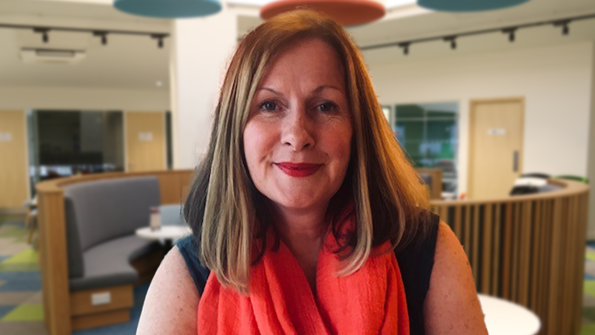 Photo of Kate, an HR Business Partner (HRBP) at the Home Office.
