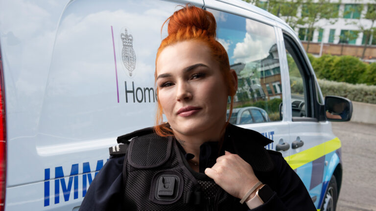Photo of Caroline, an Immigration Officer at the Home Office.