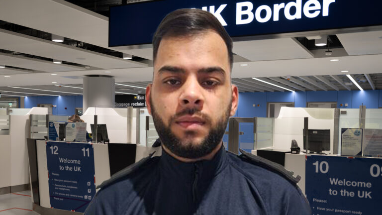 Photo of Krishan, a Border Force employee.