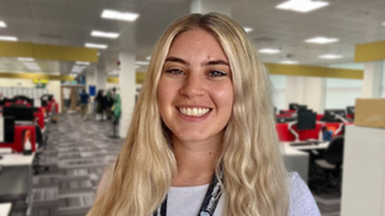 Photo of Megan, a Home Office employee.