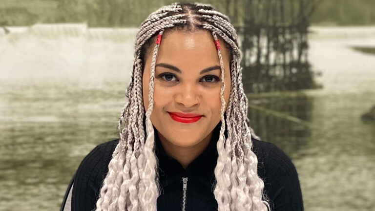 Photo of Michelle, a Home Office employee.