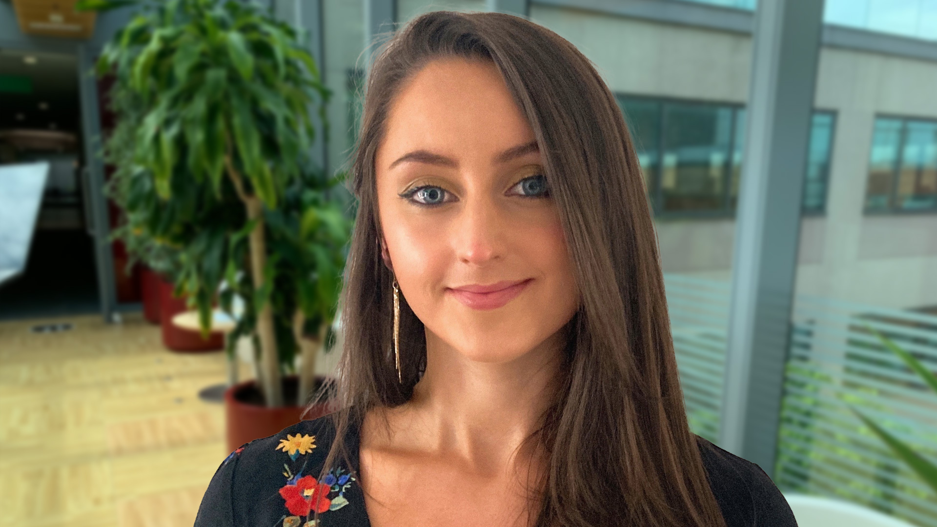 Photo of Natalie, a Senior Cyber Threat Analyst at the Home Office.