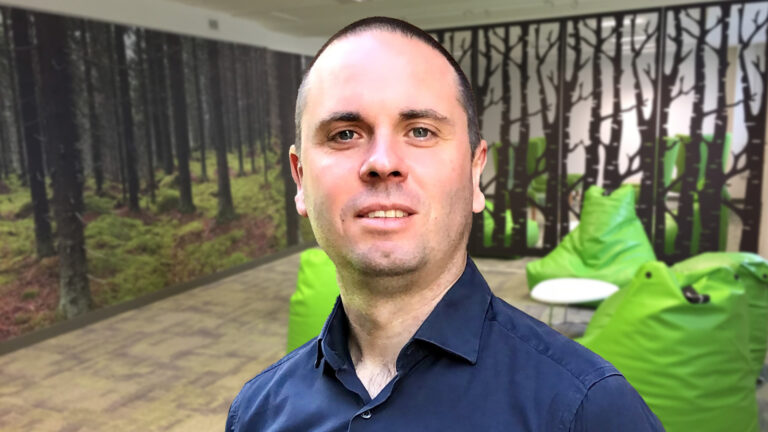 Photo of Patrick, IT Operations lead at the Home Office.
