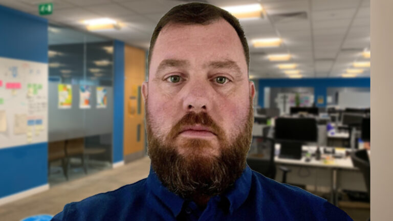 Photo of Simon, a Senior Technology Delivery Manager at the Home Office.