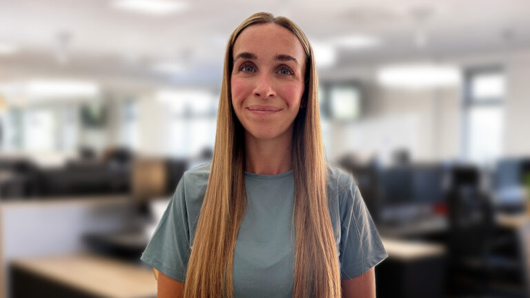 Photo of Laura, an Administrative Officer for the Civil Penalty Compliance team within Immigration Enforcement at the Home Office.