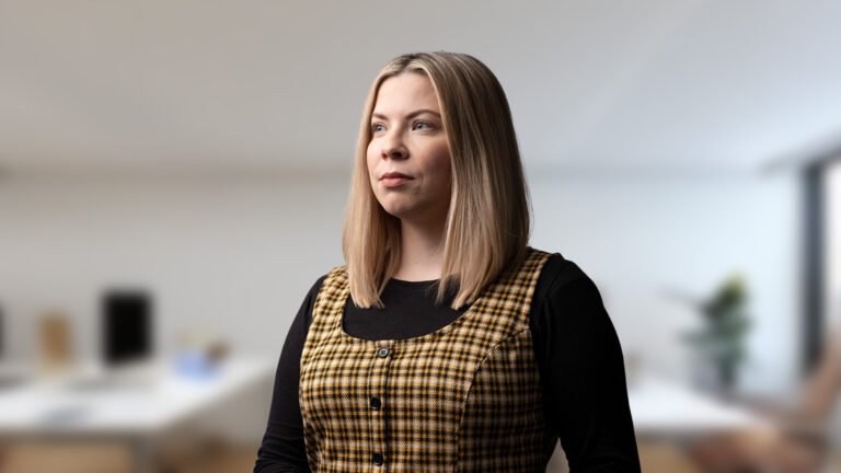 Photo of Natalie, an Assistant Commercial Manager in the Visas, Information and Passports Commercial Business Partner Team. 