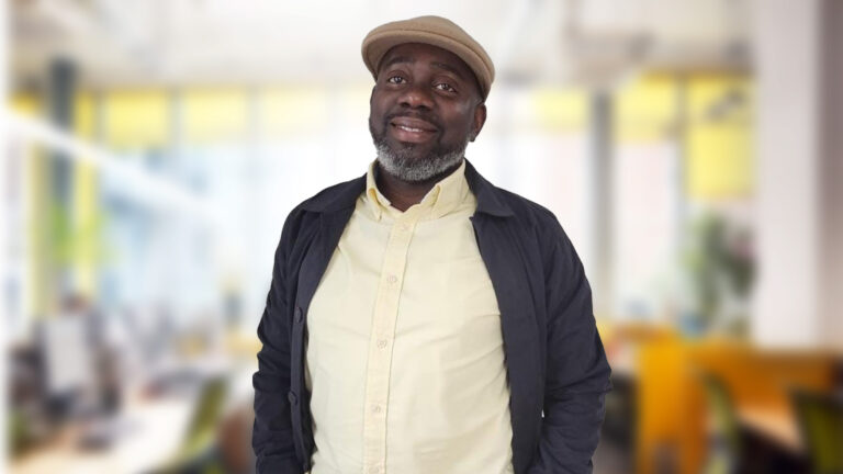 Photo of Olu, a Presenting Officer working in the Appeals, Litigation and Administrative Review team at the Home Office. 